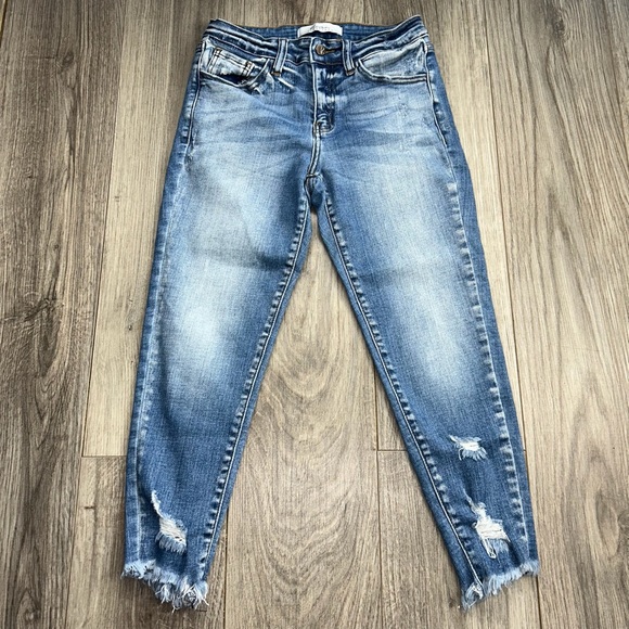 KanCan Signature Mid-Rise Ankle Skinny Jean - Picture 2 of 9